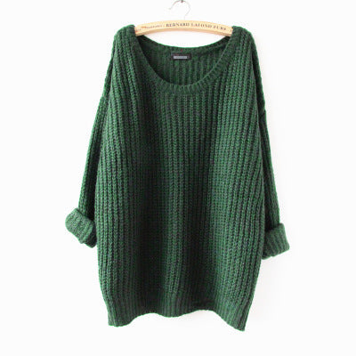 Pull en maille épaissie pour femmes avec coupe ample et une structure de point attrayante Chic & Stil