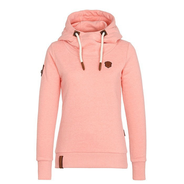 Women's Casual Hooded Sweatshirt with Comfortable Fit and Stylish Details Lune London