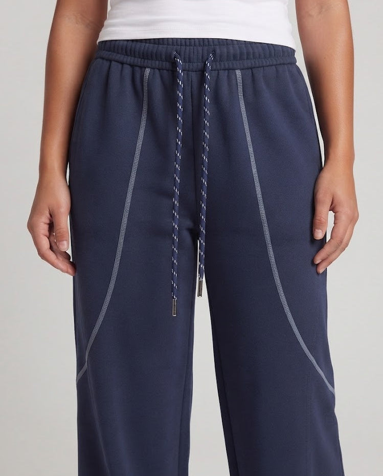 Women's sporty leisure pants with elastic waistband and casual fit Amarae