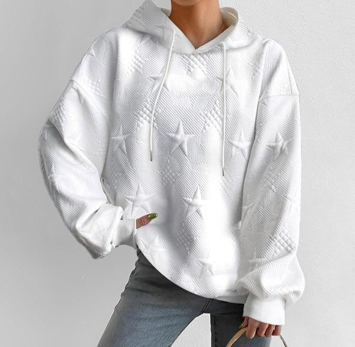 Amarae | Plain white long sleeve sweatshirt