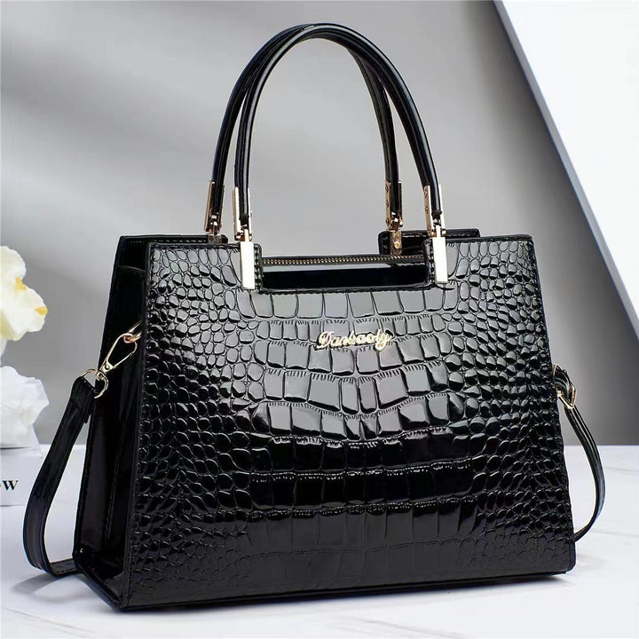 Amarae | Handbag Made Of Shiny Crocodile