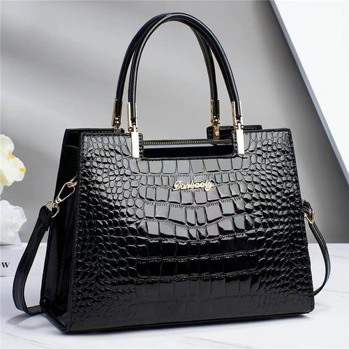 Amarae | Handbag Made Of Shiny Crocodile