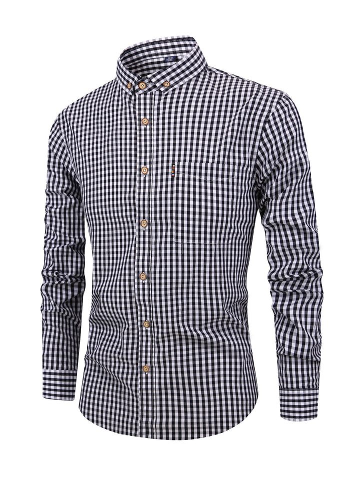 Lune London | Plaid Shirt for Men – Elegant & Versatile