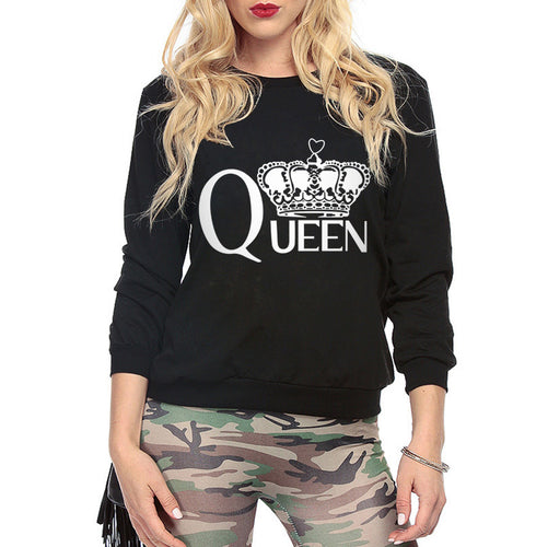 Sweat-shirt pour femmes avec impression royale Chic & Stil