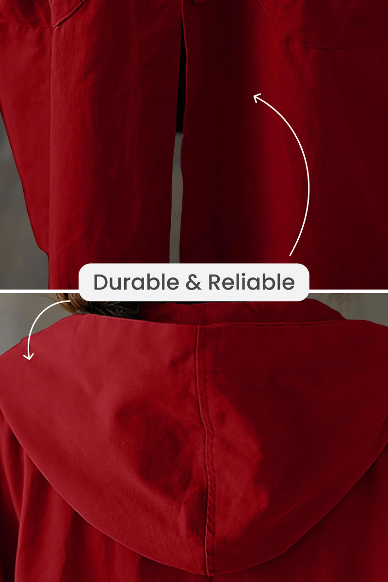 Chic Und Stil | Oversized Waterproof Windbreaker Jacket