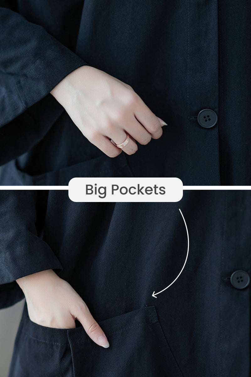 Chic Und Stil | Oversized Waterproof Windbreaker Jacket