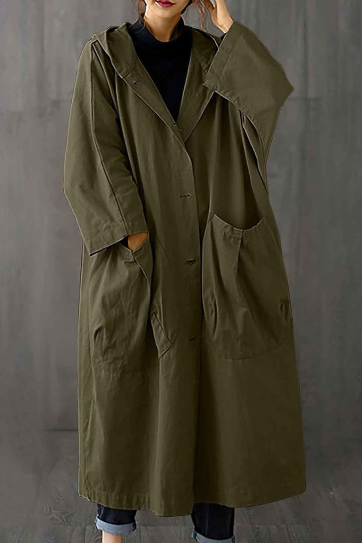 Chic Und Stil | Oversized Waterproof Windbreaker Jacket