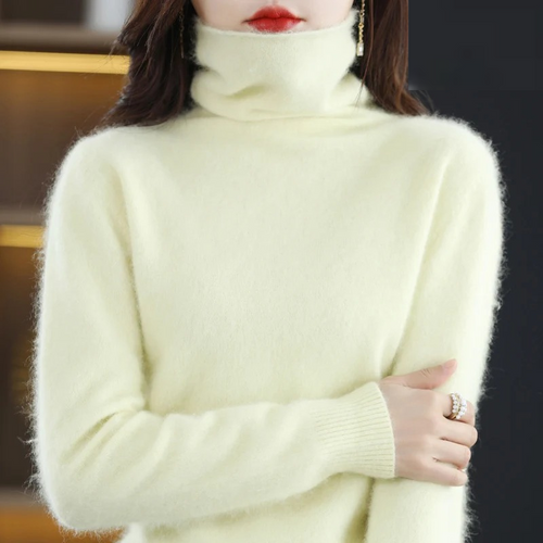 Amarae | Cashmere Pullover Women Soft Turtleneck Sweater Warm & Luxurious Design