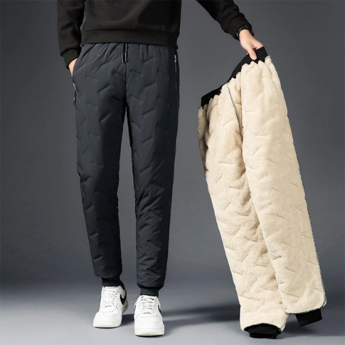 Lune London | Men's Double Layer Pants - Fleece Lined & Stylish Design