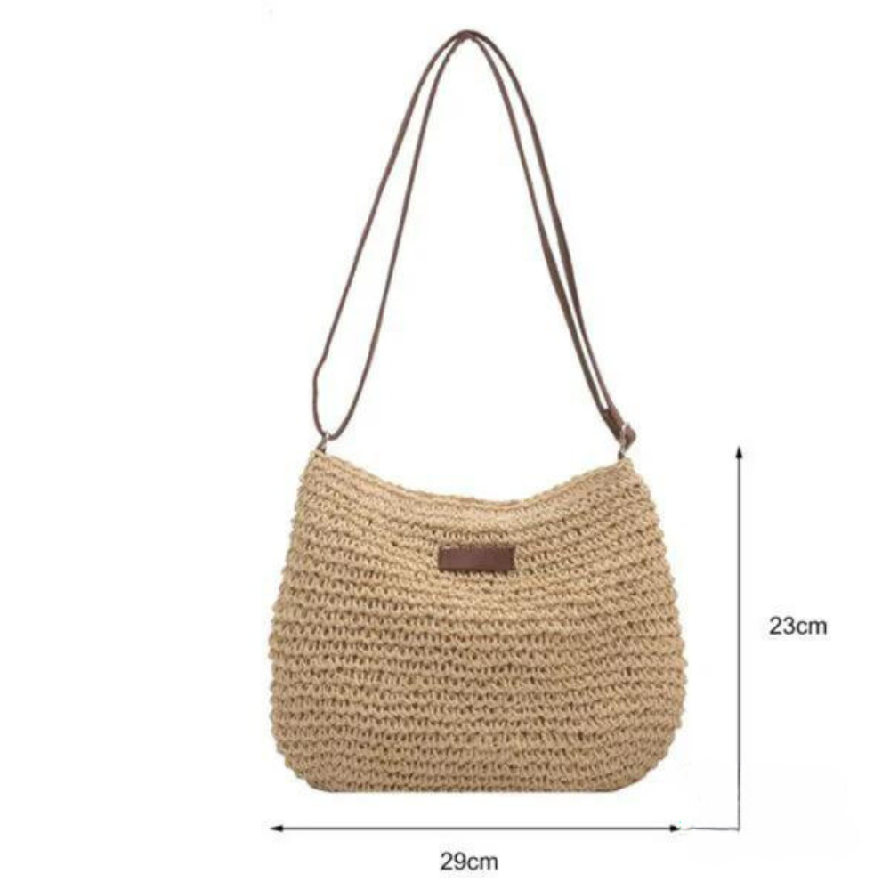 Lune London | Chic Umhängetasche Praktisch und Elegant mit Mehreren Fächern