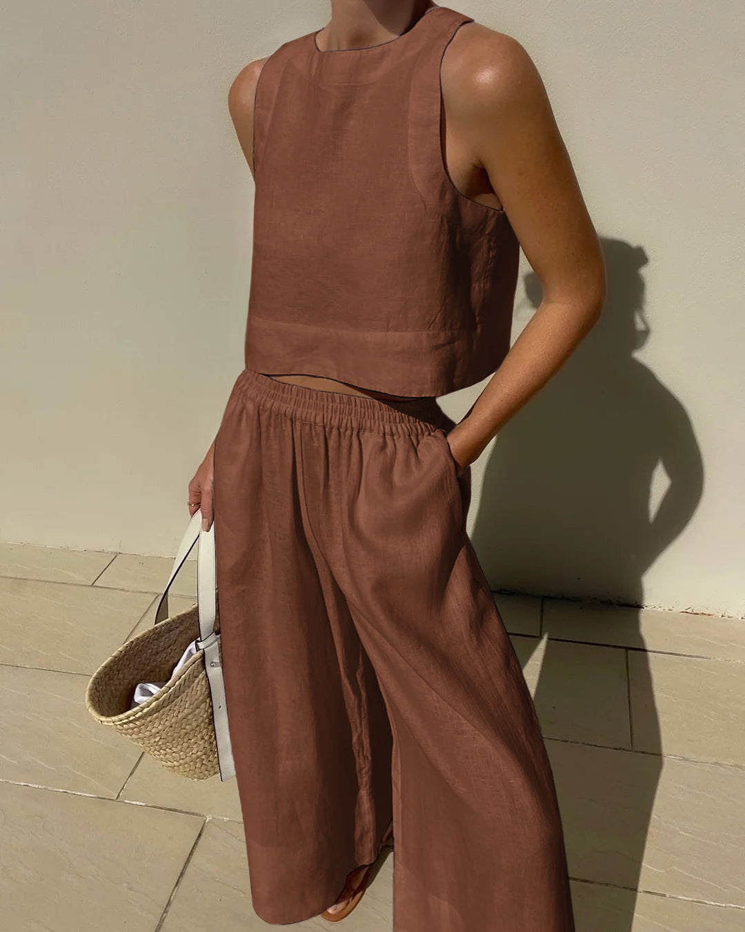Amarae | Two-piece linen set