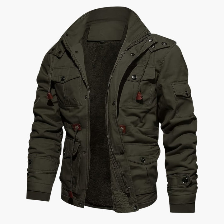 Lune London | Warm Fleece Jacket with Pockets for Men
