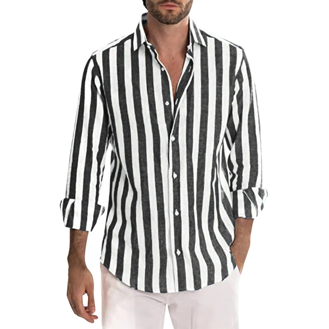 Lune London | Stylish Striped Linen Shirt for Men
