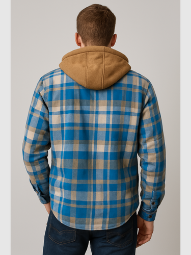 Amarae | Checked Jacket for Men - Relaxed Fit