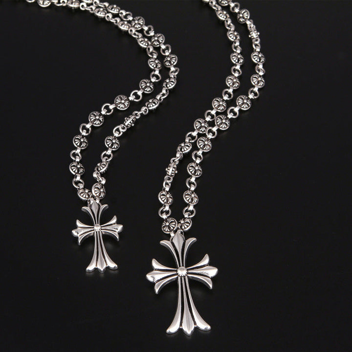 Lune London | Gothic Cross Pendant Necklace