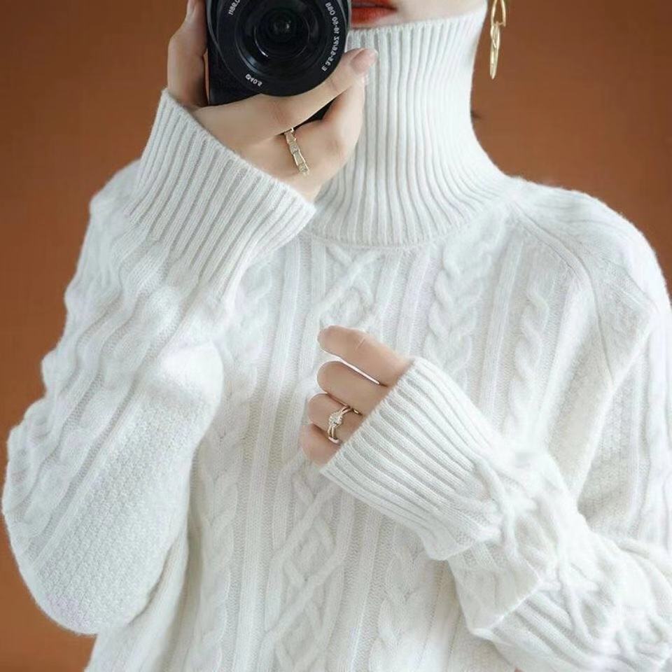 Lune London | Knitted Roll Neck Sweater
