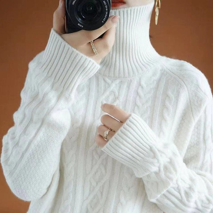 Lune London | Knitted Roll Neck Sweater