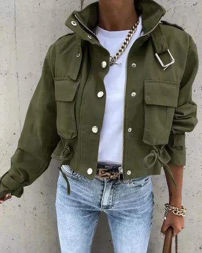 Amarae | Vintage Button Coat