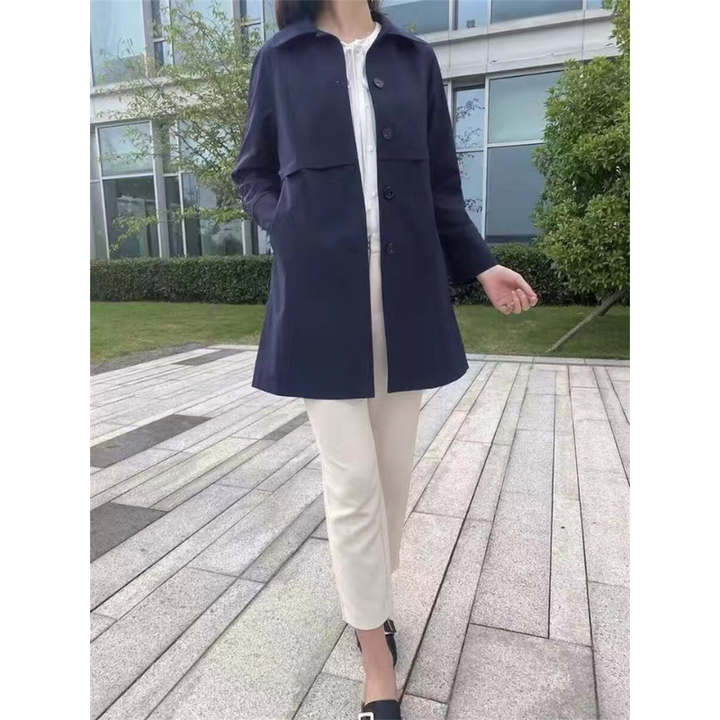 Lune London | Classic Trench Coat Women, Simply Tied, Tailored Women's Coat