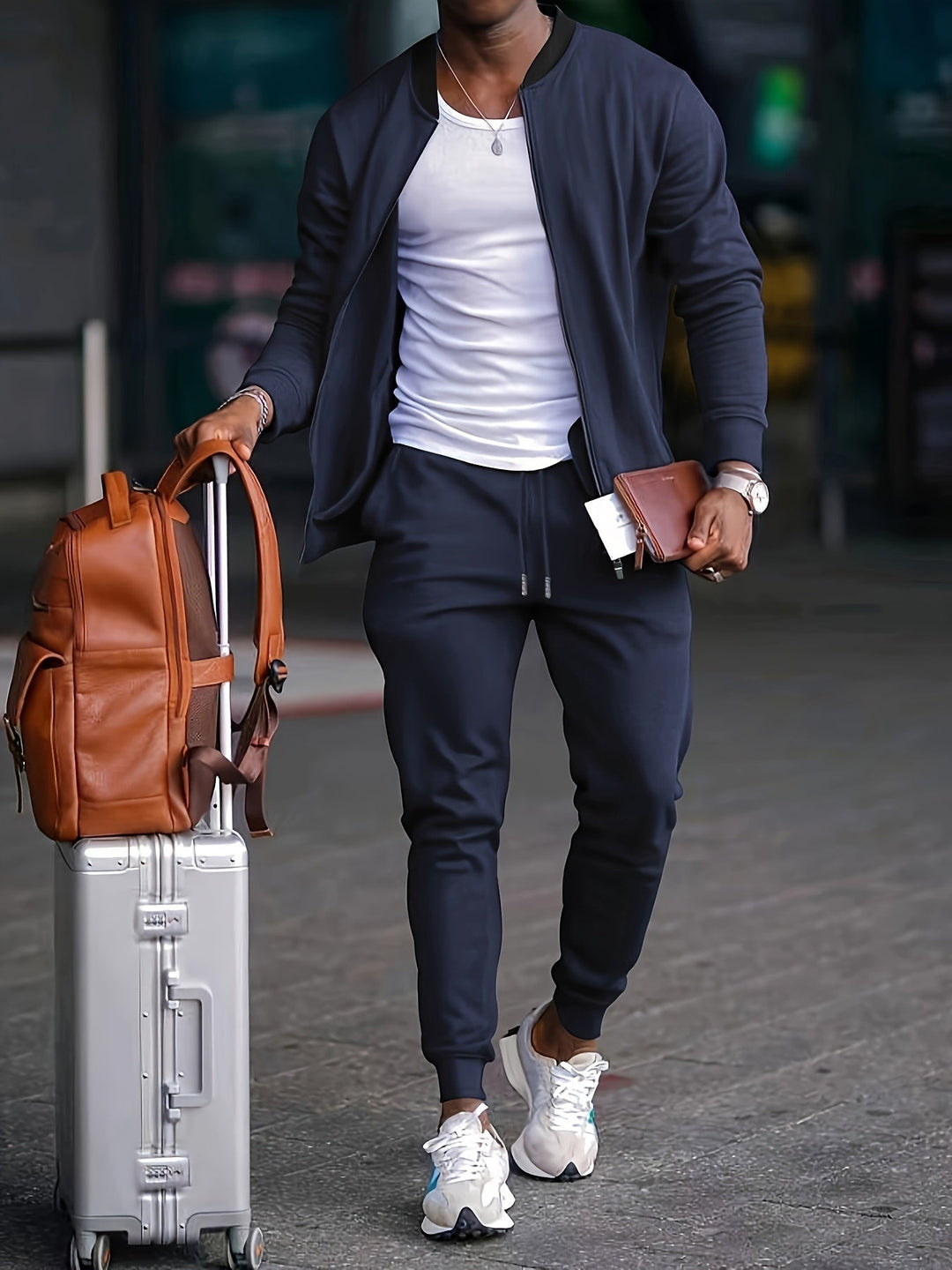 Lune London | Men's Casual Two-Piece Travel Set for Men Comfortable