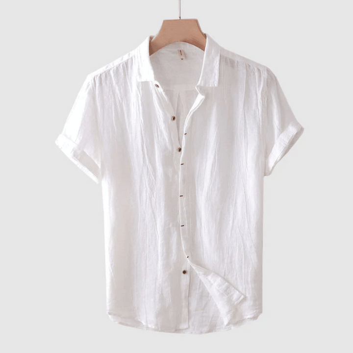 Amarae | Short Sleeve Linen Shirt