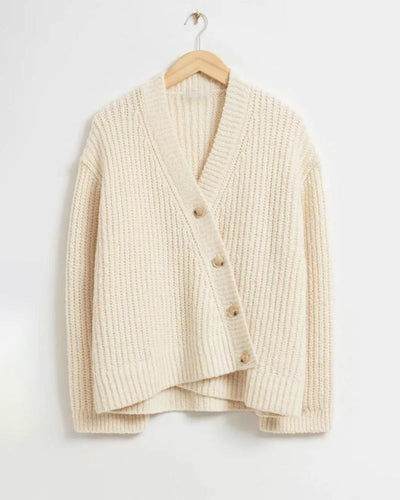 Amarae | Knit cardigan - Oversized Fit - V-neck with buttons - Soft and Comfortable