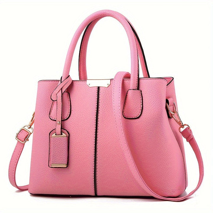 Amarae | Chic All Season Spacious Pu Handbag for Women
