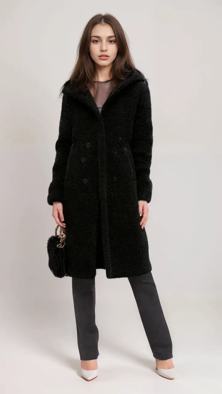 Lune London | Teddy jacket with cuddly texture