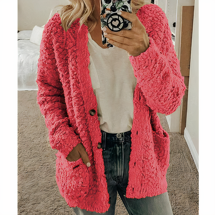 Lune London | Knitted fleece jacket