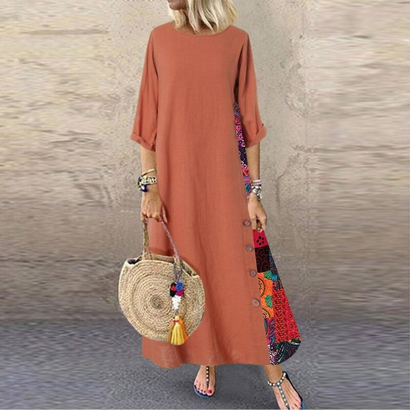 Lune London | Summer dress made of cotton and linen