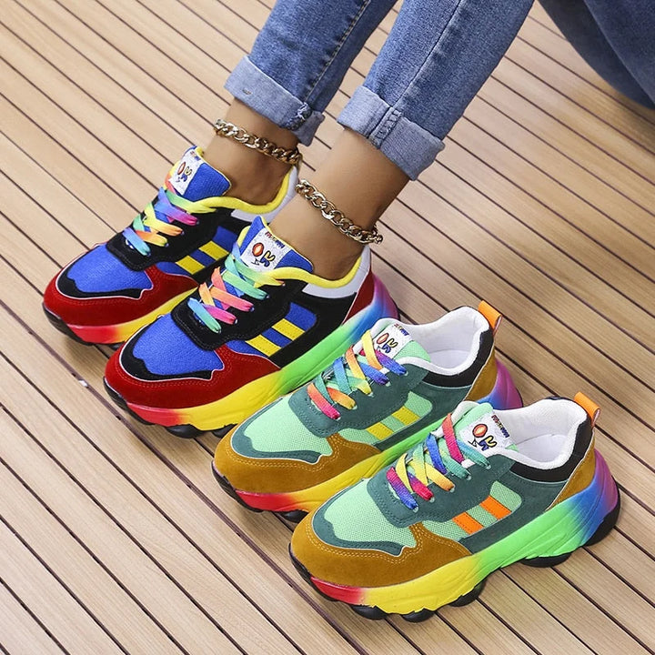 Lune London | Rainbow Orthopedic Sneakers