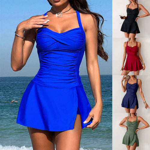 Amarae | Split Skirt Swimsuit