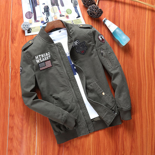 Vintage bomber jacket for men Amarae