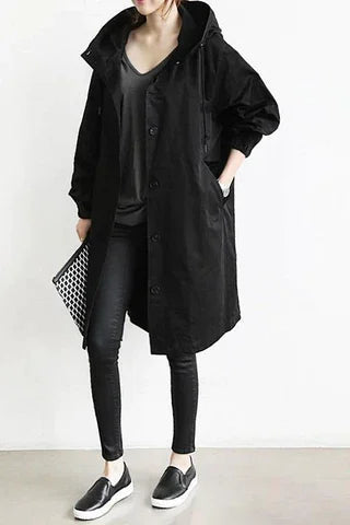Amarae | Oversized Hoodie Windbreaker Rain Jacket