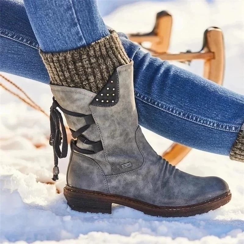 Chic Und Stil | Waterproof Boots with Zipper