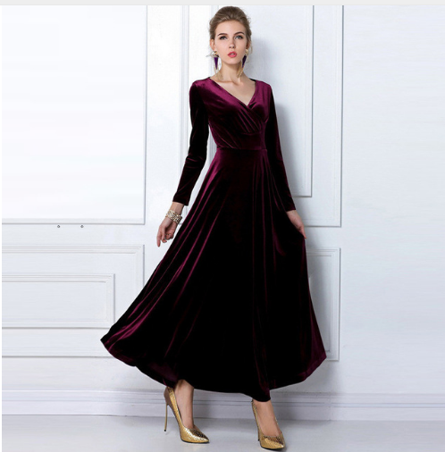 Lune London | Glamorous Chic Dress with Thick V Neck