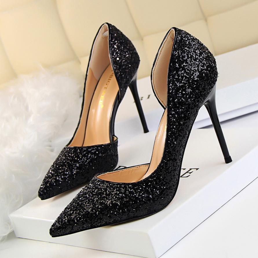 Lune London | Elegant Glittering Stiletto Heels