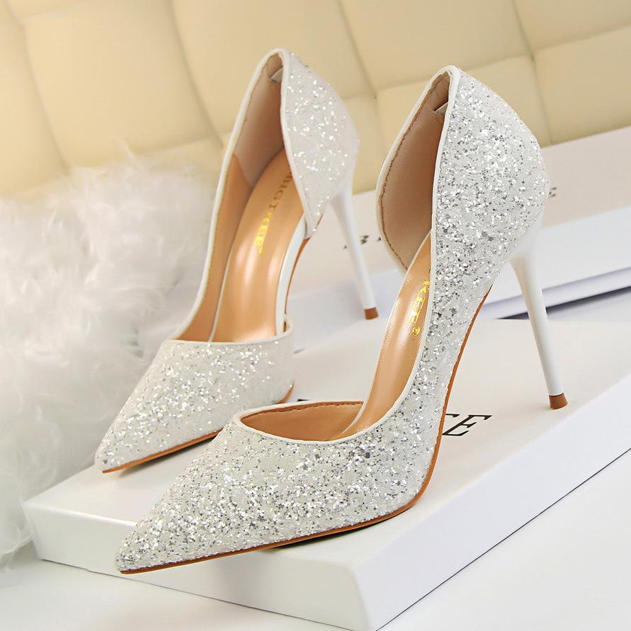 Lune London | Elegant Glittering Stiletto Heels