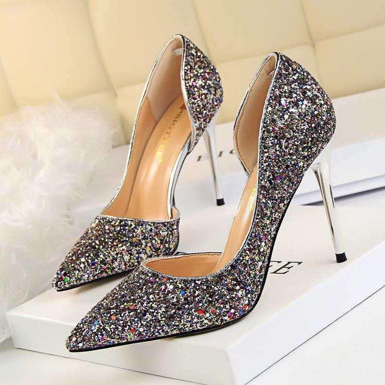 Lune London | Elegant Glittering Stiletto Heels