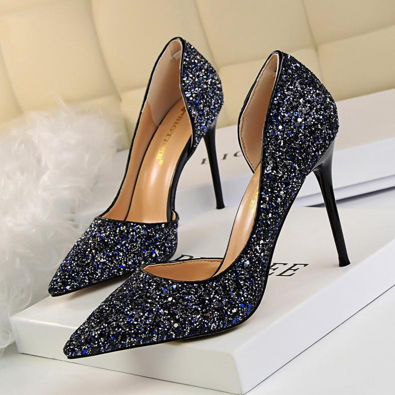 Lune London | Elegant Glittering Stiletto Heels