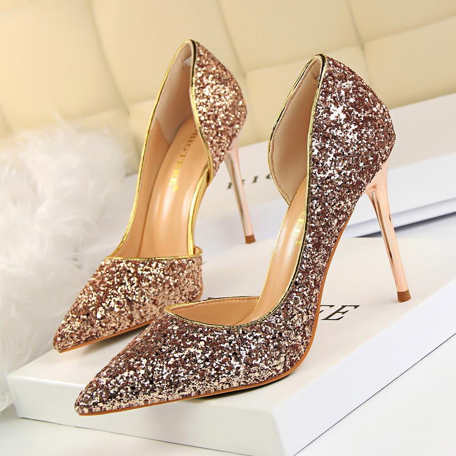 Lune London | Elegant Sparkling Stiletto Heels