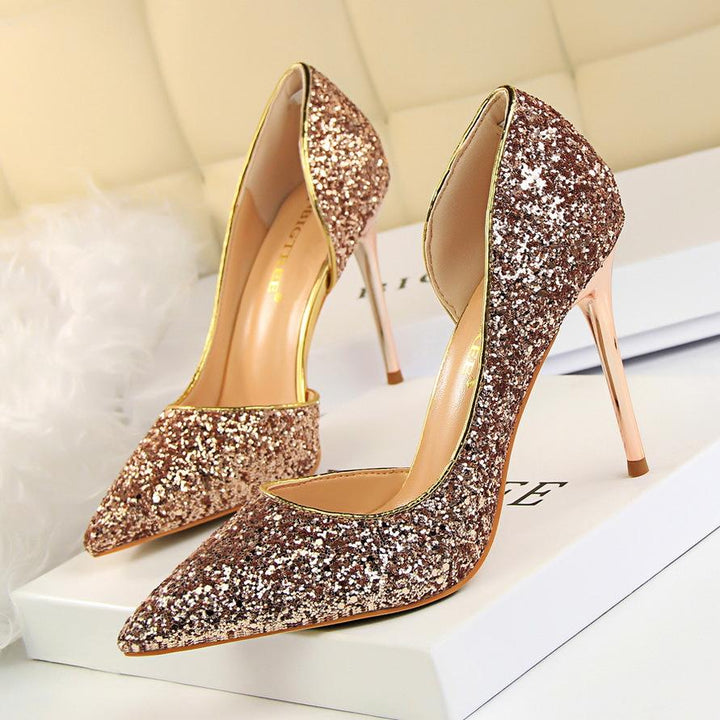 Lune London | Elegant Glittering Stiletto Heels