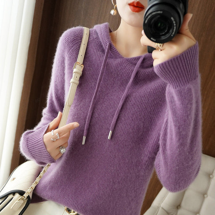 Amarae | Hoodie sweater Soft knit Casual fit