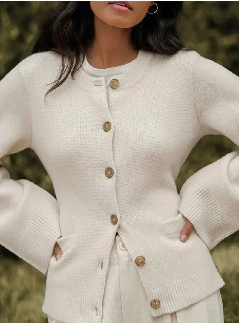Lune London | Cardigan - Wool blend - Regular fit - Button closure - With front pockets