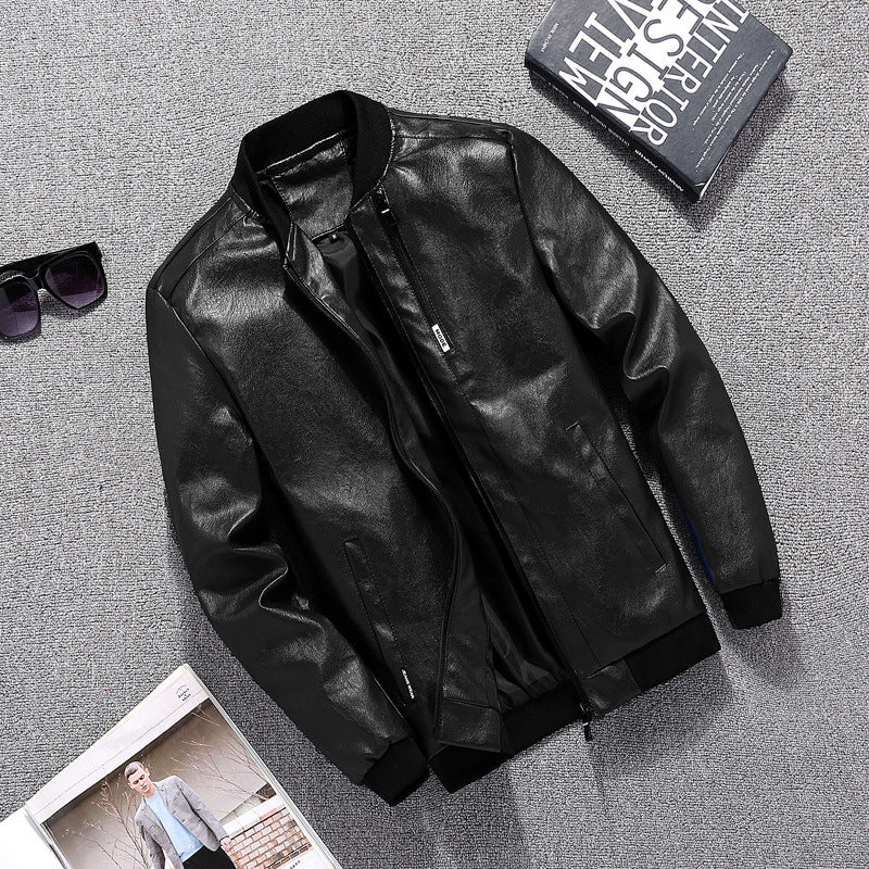 Men's biker jacket with a modern design featuring practical pockets Lune London