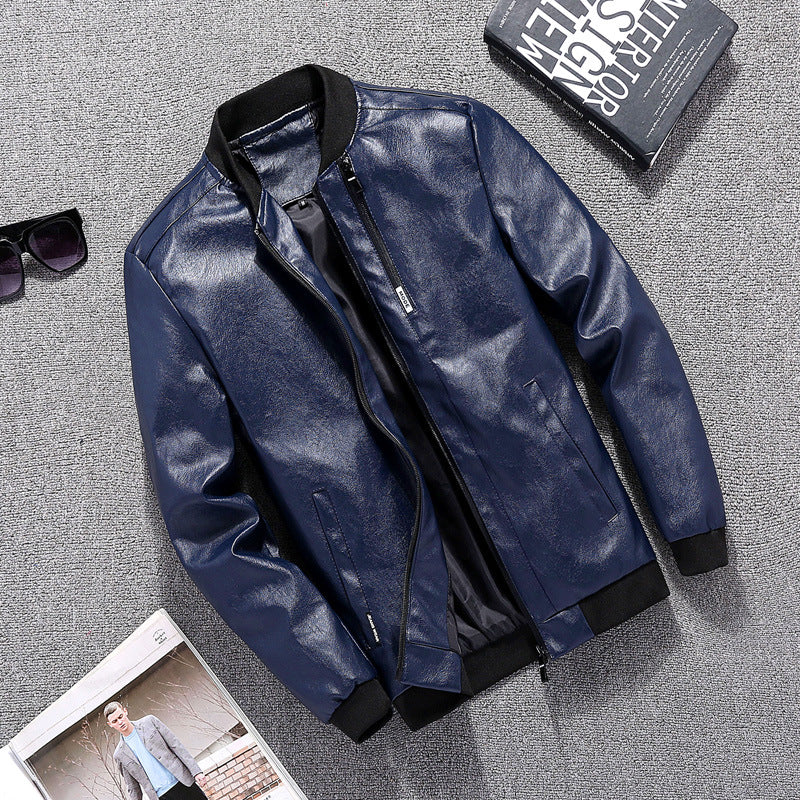Men's biker jacket with a modern design featuring practical pockets Lune London
