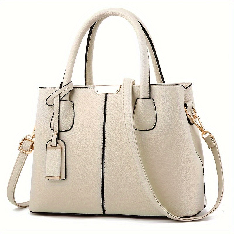 Amarae | Chic All Season Spacious Pu Handbag for Women