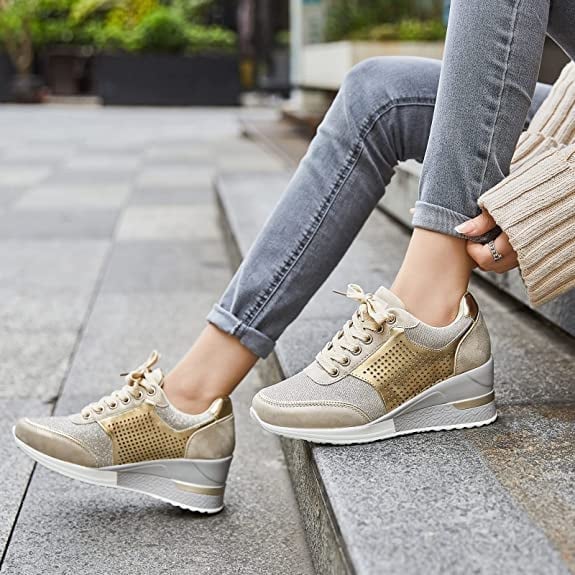 Lune London | High-heel sneaker with wedge design for women