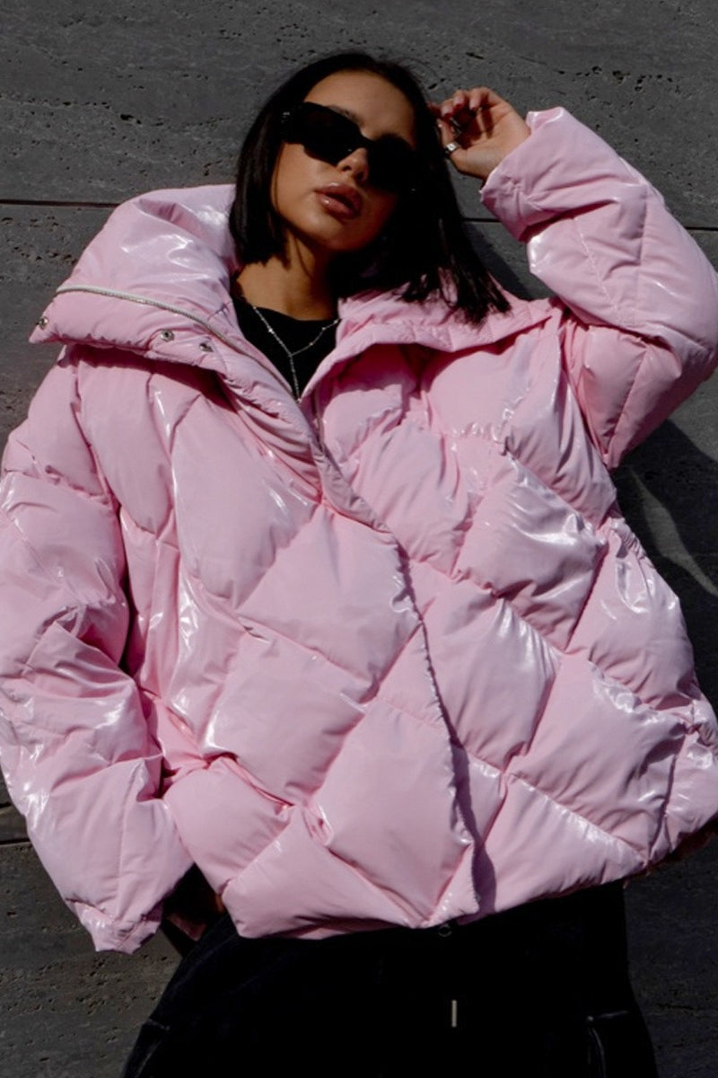 Amarae | Fit quilted cotton jacket