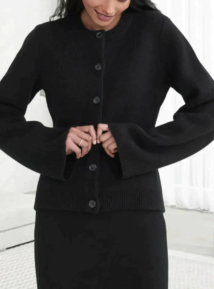 Lune London | Cardigan - Wool blend - Regular fit - Button closure - With front pockets